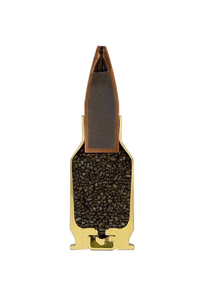 Illustration for article titled Cross-Section Bullets Are Beautiful for Something That Could Kill You